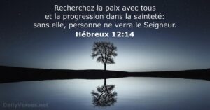 Lire la suite à propos de l’article Etude biblique du 9 juillet 2025