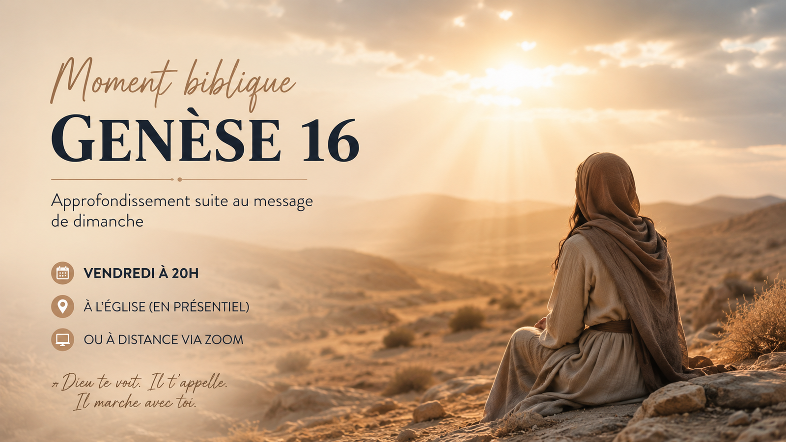 You are currently viewing Génèse 16 : Un moment pour aller plus loin dans la Parole